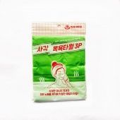 Sung Bo Cleamy Мочалка-варежка для лица и тела из вискозы Viscose Squared Bath Towel (жесткая) 